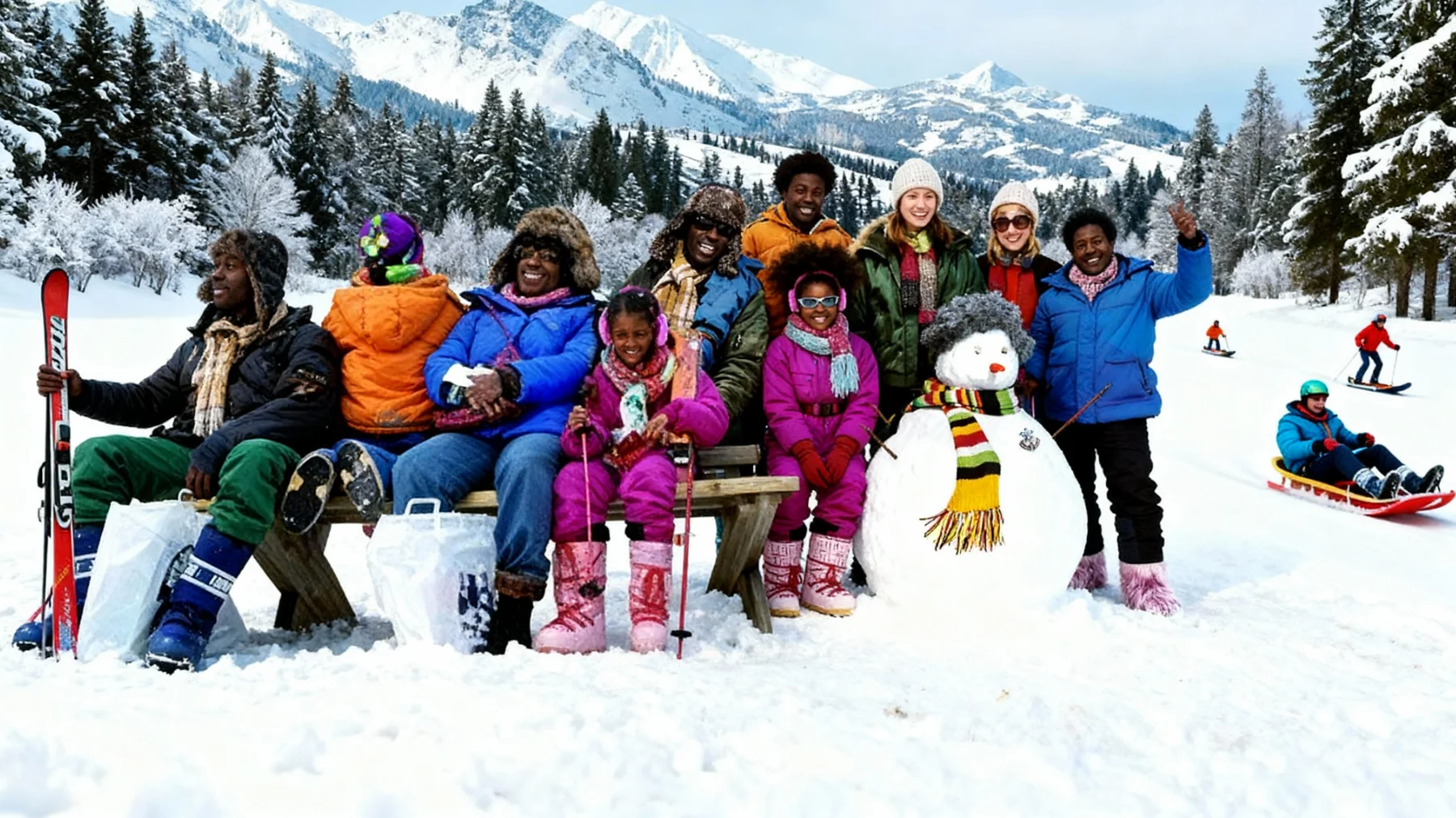 La première étoile Jean‑Baptiste ski"